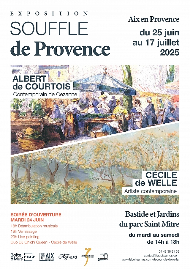 Vernissage musical de l'exposition Souffle de Provence