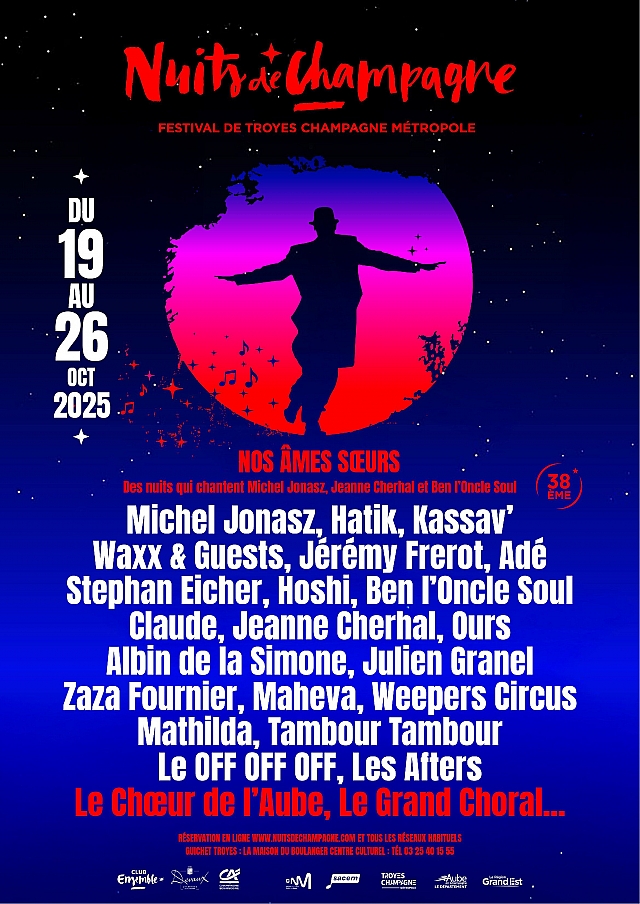 Festival Nuits de Champagne 